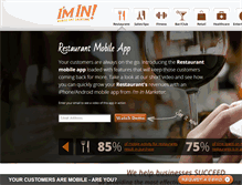 Tablet Screenshot of iminmarketer.com